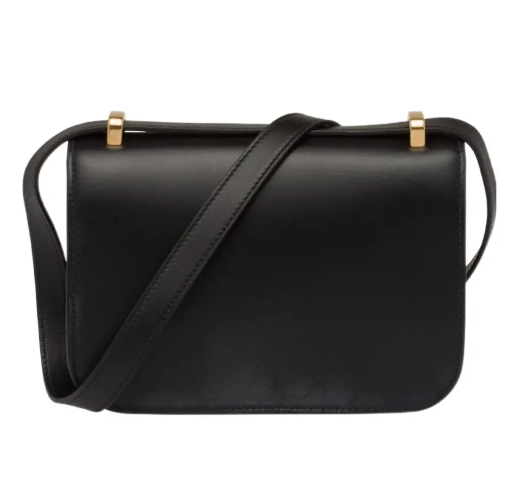Alternative view of Túi Miu Miu Logo Snap Lock ‘Black’ 5BD254-2AIX-F0002