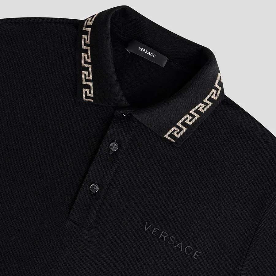 Alternative view of Áo Versace Medusa Polo ‘Black’ A89504S-A231377-2B130