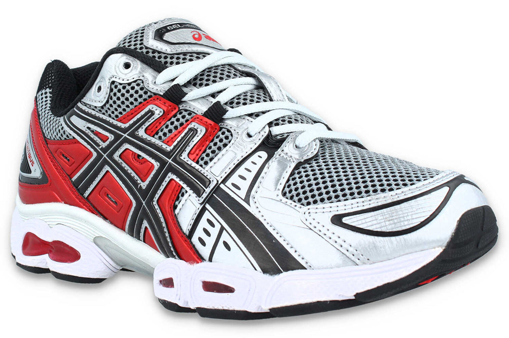 Alternative view of Giày ASICS Gel-Nimbus 9 'Pure Silver Classic Red' 1201A424-020