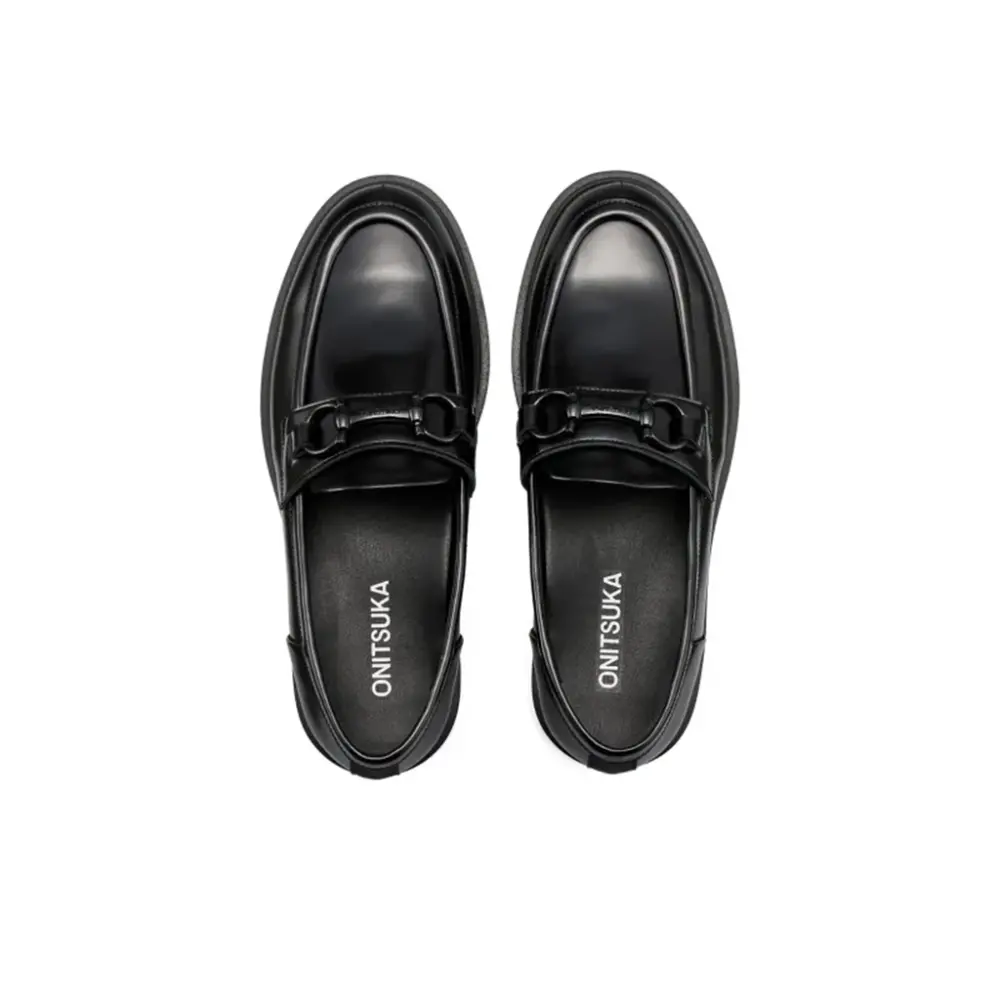 Giày Onitsuka Tiger Loafers 'Black' 1182A641-001 - Ảnh 4