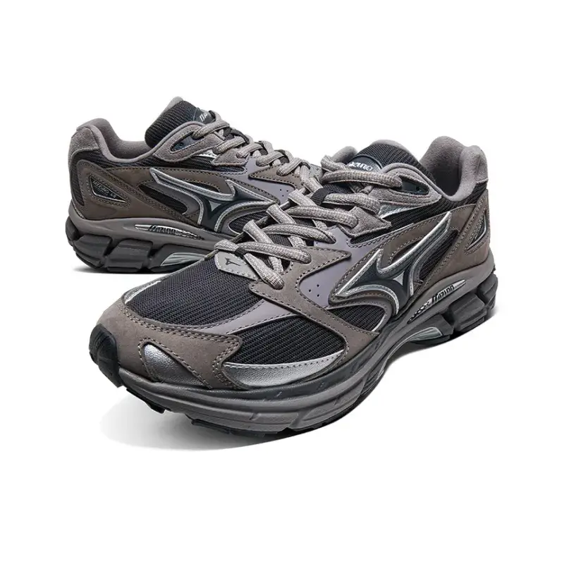 Giày Mizuno Running ‘Grey’ D1GH241101 - Ảnh 4