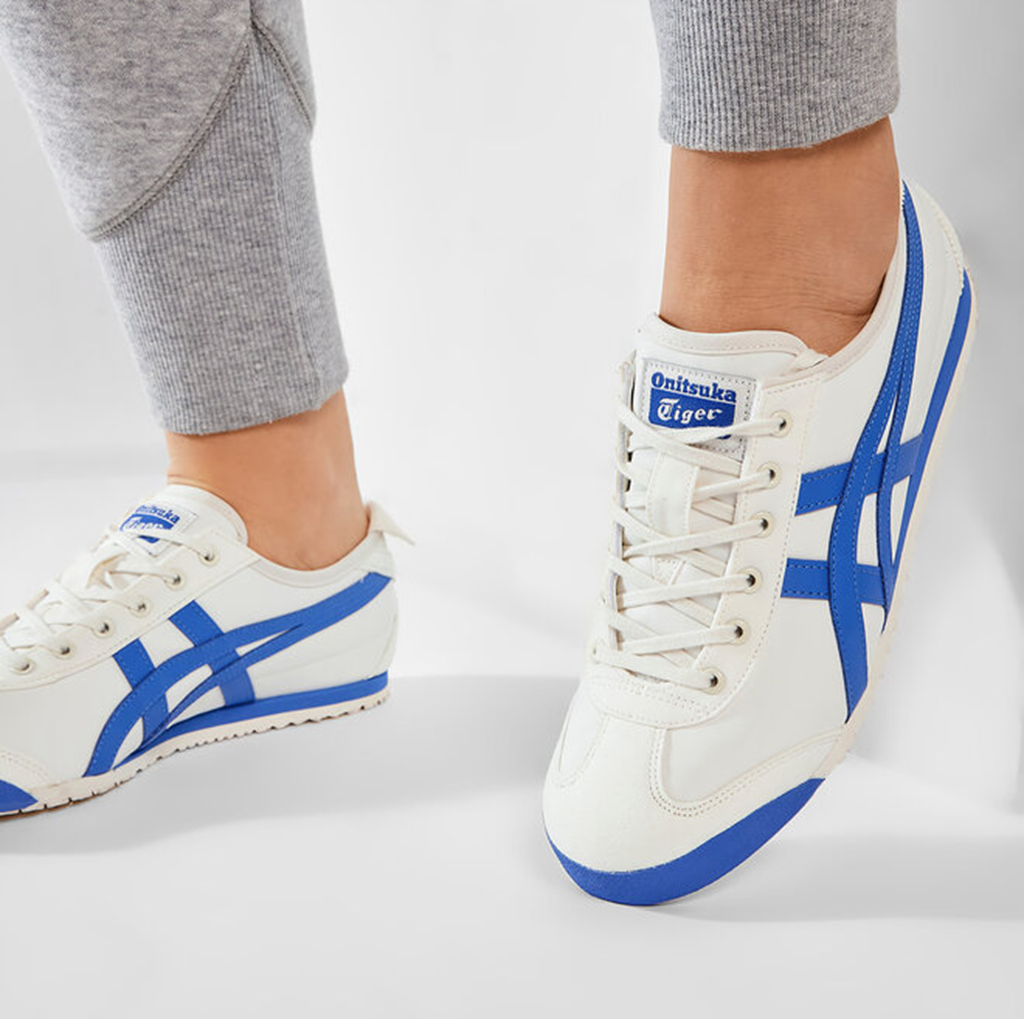 Giày Onitsuka Tiger Mexico 66 'Creamwhite Blue' 1183B497-100 - Ảnh 4
