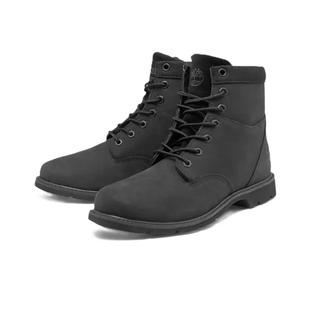 Giày Timberland Campton Waterproof 6 Inch Wide Fit 'Black Nubuck' A2D7GW - Ảnh 3