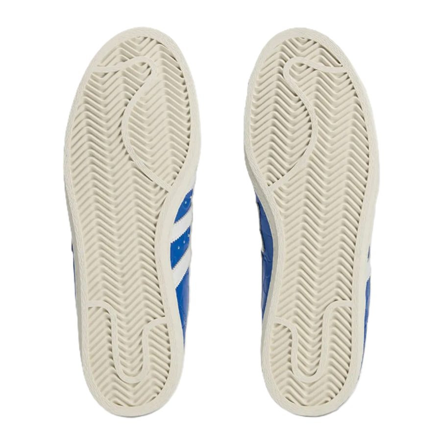 Giày Adidas Superstar Vintage Bape 'Blue White' JR2702 - Ảnh 6