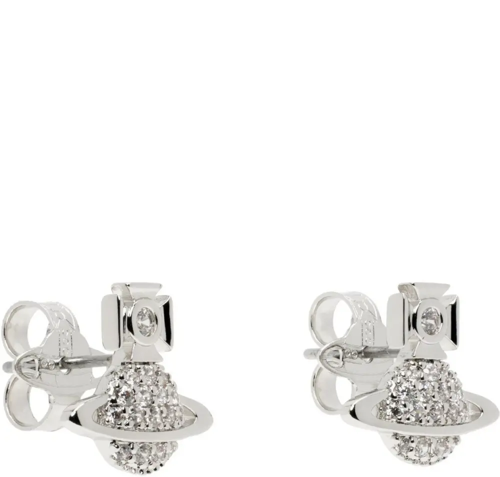 Alternative view of Bông Tai Vivienne Westwood Tamia Earrings ‘Silver’ 62010036-02P102-SM