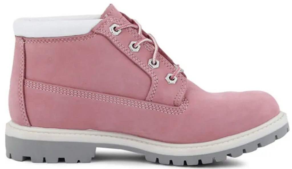 Giày Timberland Nellie Waterproof Chukka Wide Fit Boots 'Pink Nubuck' 23308