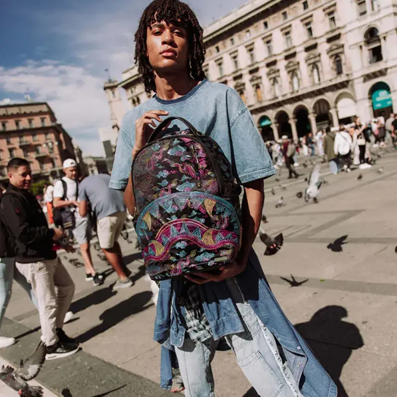 Balo Sprayground Logo ‘Multicolor’ W1045752 - Ảnh 4