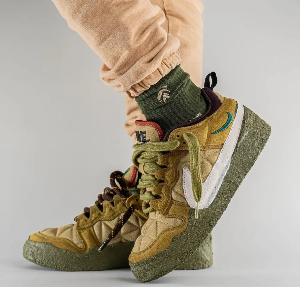 Giày Nike CPFM Flea 1 Cactus Plant Flea ‘Desert Moss’ DM0430-700 - Ảnh 4