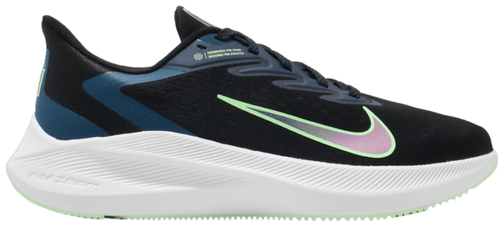 Giày Nike Zoom Winflo 7 ‘Black Valerian Blue’ CJ0291-004