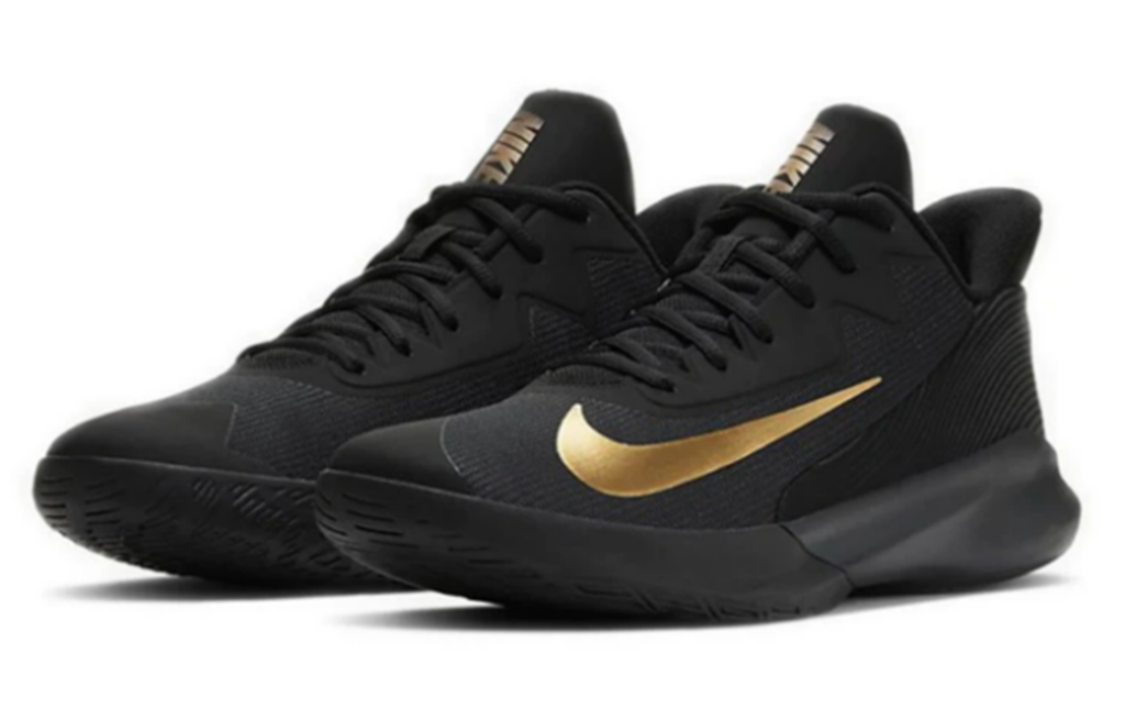 Alternative view of Giày Nike Precision 4 ‘Black Metallic Gold’ CK1069-002