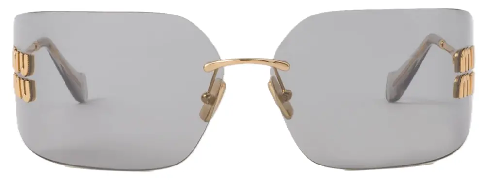 Kính Miu Miu Lenses Runway Sunglasses ‘Light Gray’ SMU54Y-E5AK-FE30B-C-080