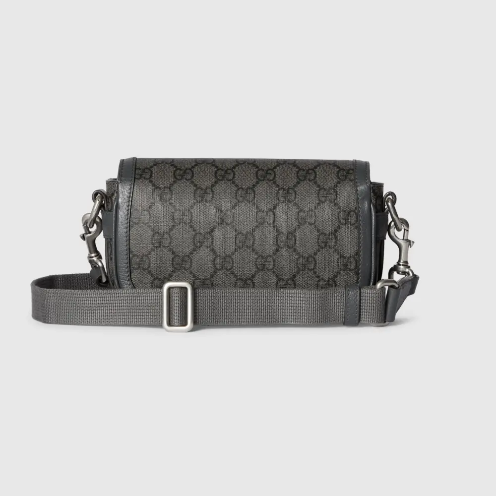 Túi Gucci Ophidia Super Mini Shoulder Bag ‘Grey’ 795466-2ZGMN-1244 - Ảnh 4