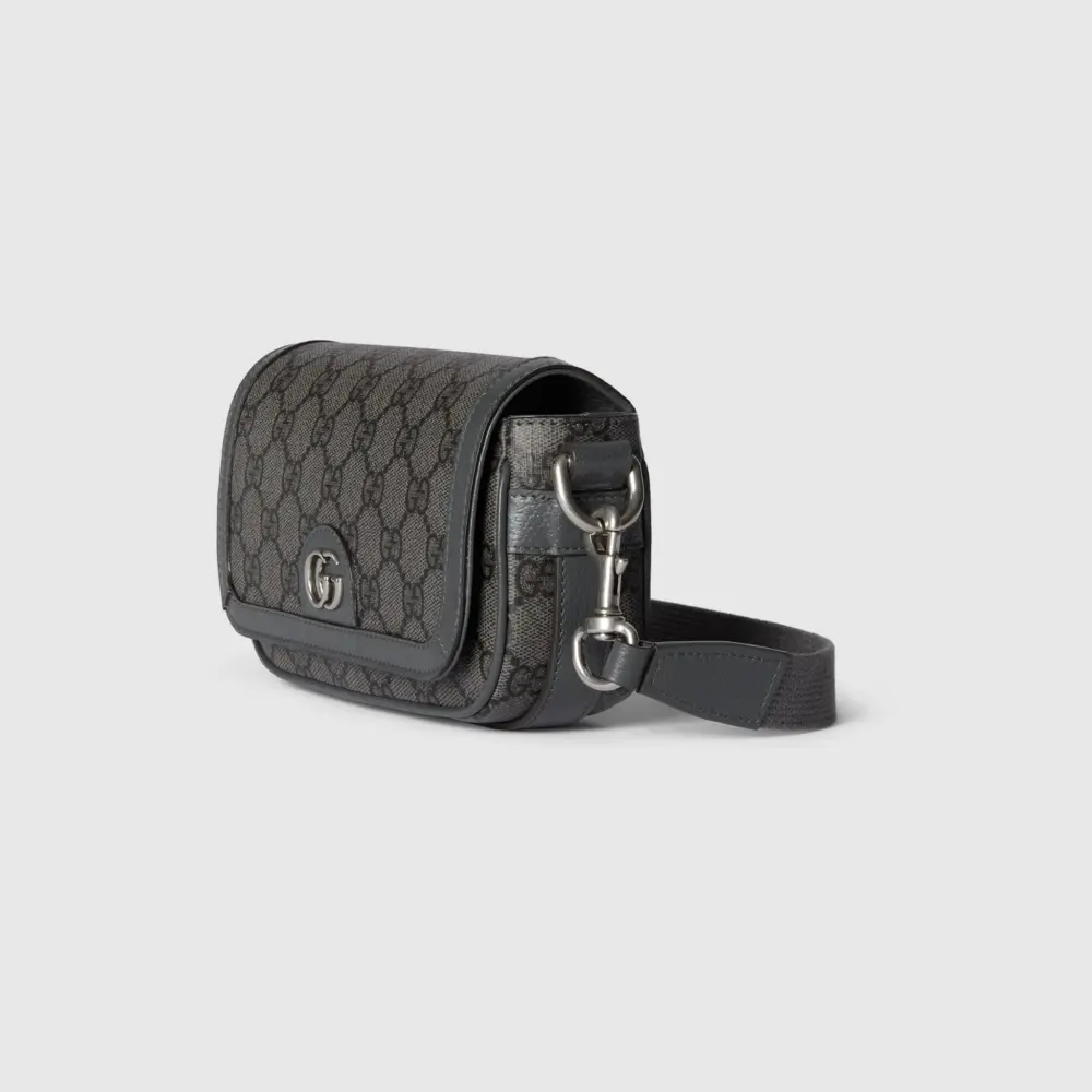 Túi Gucci Ophidia Super Mini Shoulder Bag ‘Grey’ 795466-2ZGMN-1244 - Ảnh 5