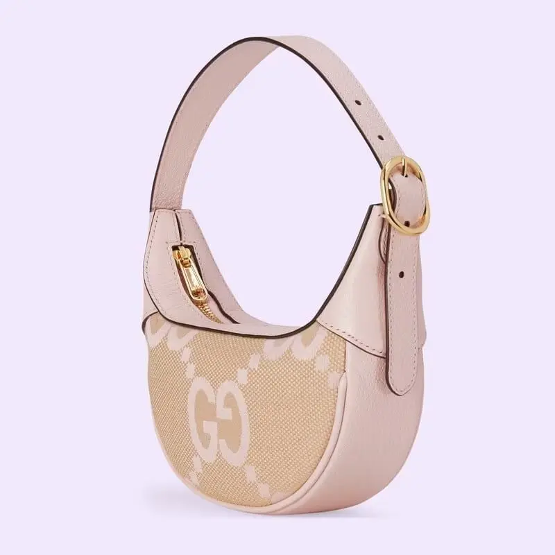 Alternative view of Túi Gucci Ophidia Jumbo Mini Hobo Bag ‘Beige’ 658551-UKMBG-9550