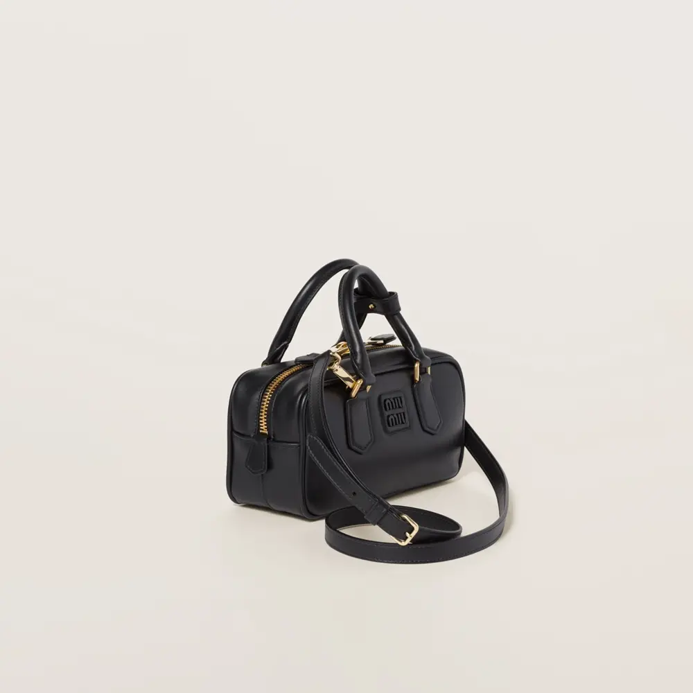 Alternative view of Túi Miu Miu Arcadie Leather Bag ‘Black’ 5BB142-2CR3-F0002-V-OON