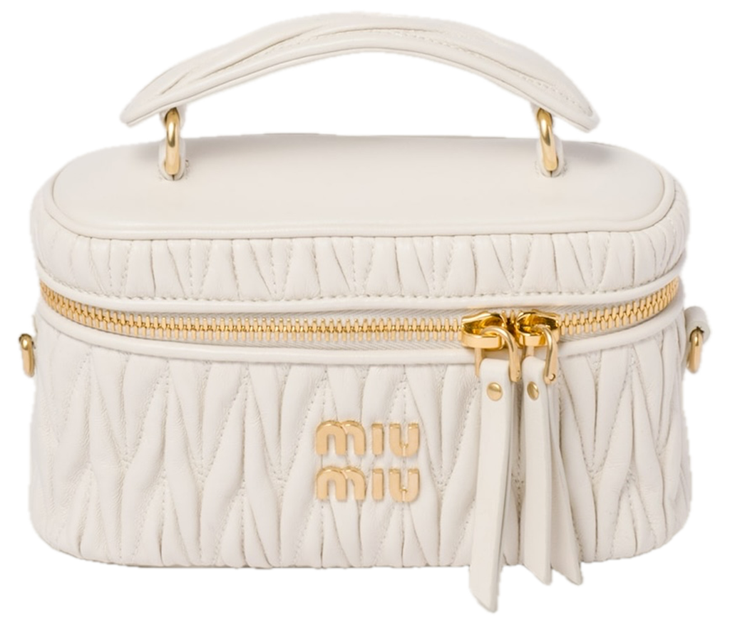 Túi Miu Miu Matelassé Shoulder Bag ‘White’ 5BH230-N88-F0009-V-OOO