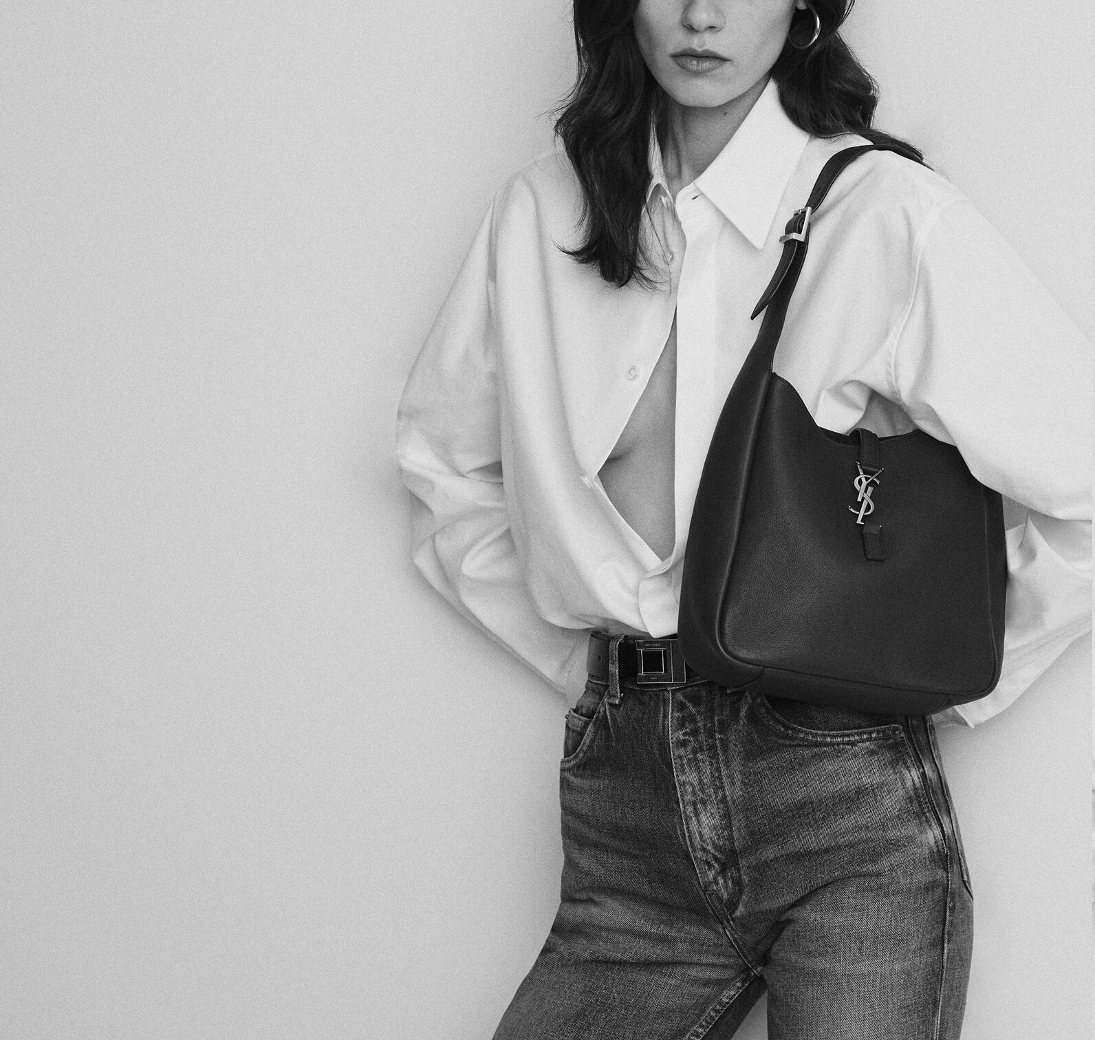 Alternative view of Túi Saint Laurent Le 5 À 7 Supple ‘Pink’ 7139381U80W5922