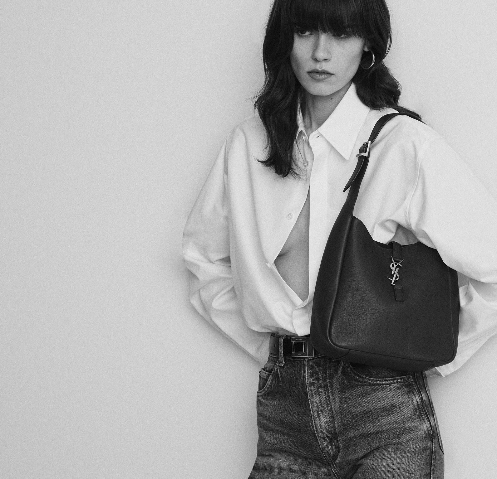 Túi Saint Laurent LE 5 À 7 Supple ‘Black’ 713938AACQG1000 - Ảnh 2