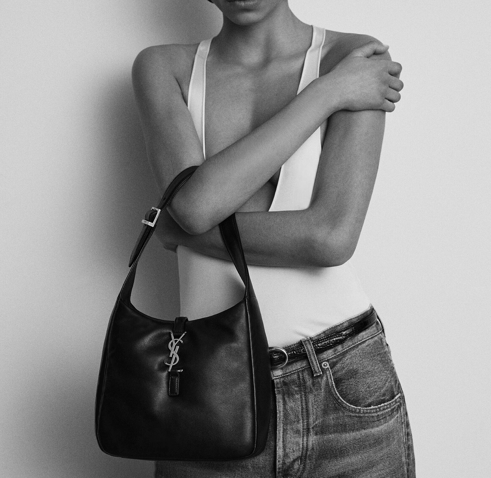 Alternative view of Túi Saint Laurent Le 5 À 7 ‘Black’ 763480AACX71000