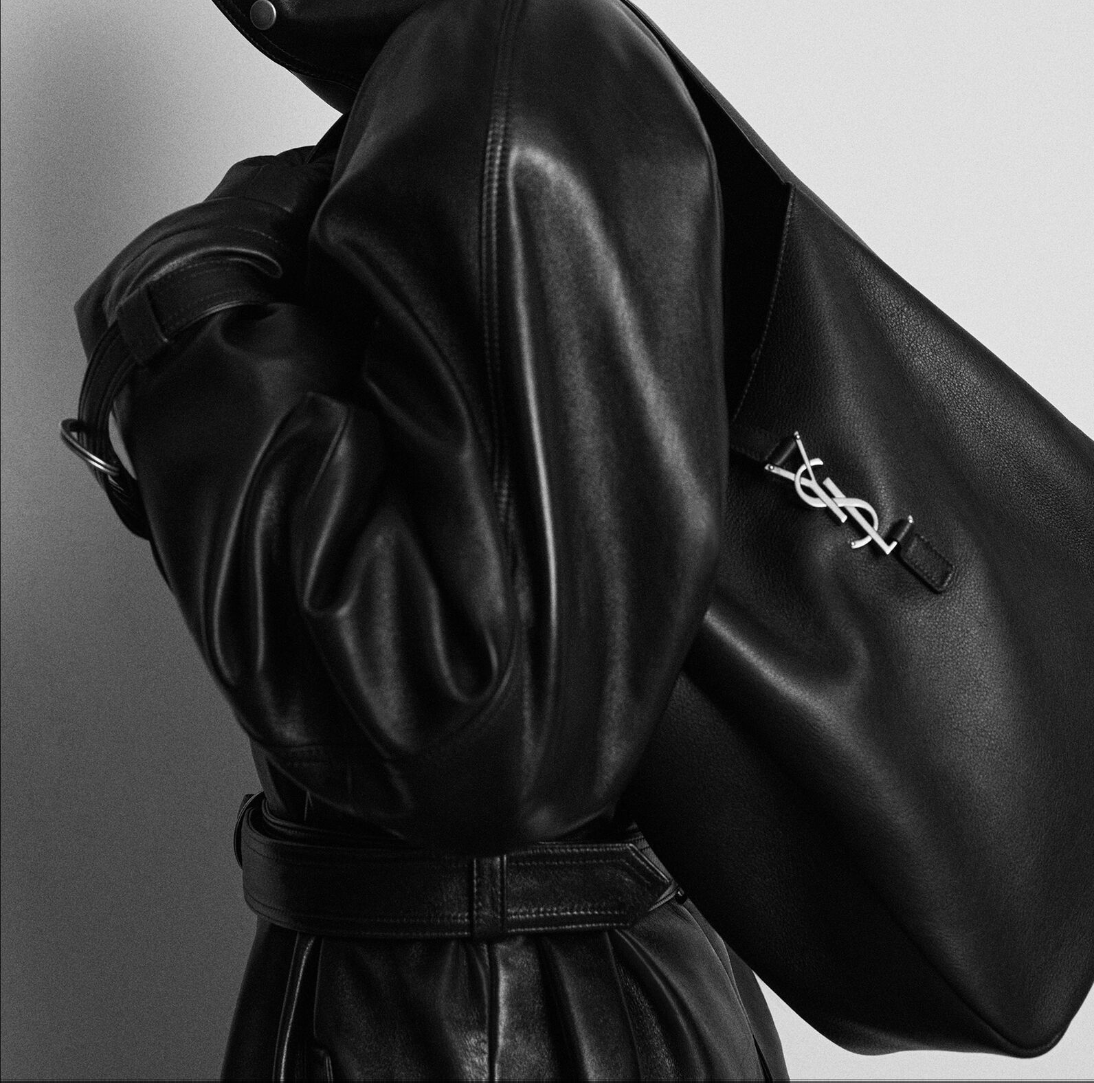 Alternative view of Túi Saint Laurent Le 5 À 7 ‘Black’ 753837AAAUQ1000