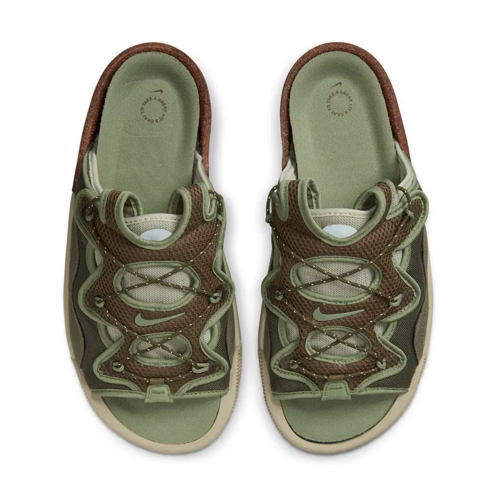 Dép Nike Offline 2 Slip-On ‘Medium Olive’ CZ0332-200 - Ảnh 3