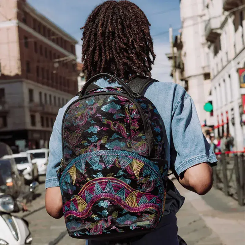 Balo Sprayground Logo ‘Multicolor’ W1045752 - Ảnh 5