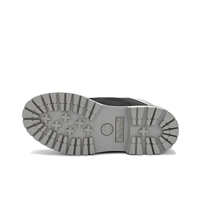 Giày Timberland 6 Inch Heritage Cupsole Waterproof Boots 'Black Nubuck With Silver Collar' A5MAVW - Ảnh 5