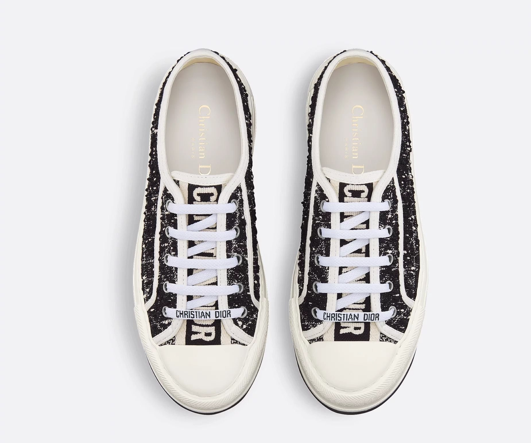 Giày Dior Walk’n’Dior Platform Sneaker ‘Black’ KCK386CTW-S17X - Ảnh 3