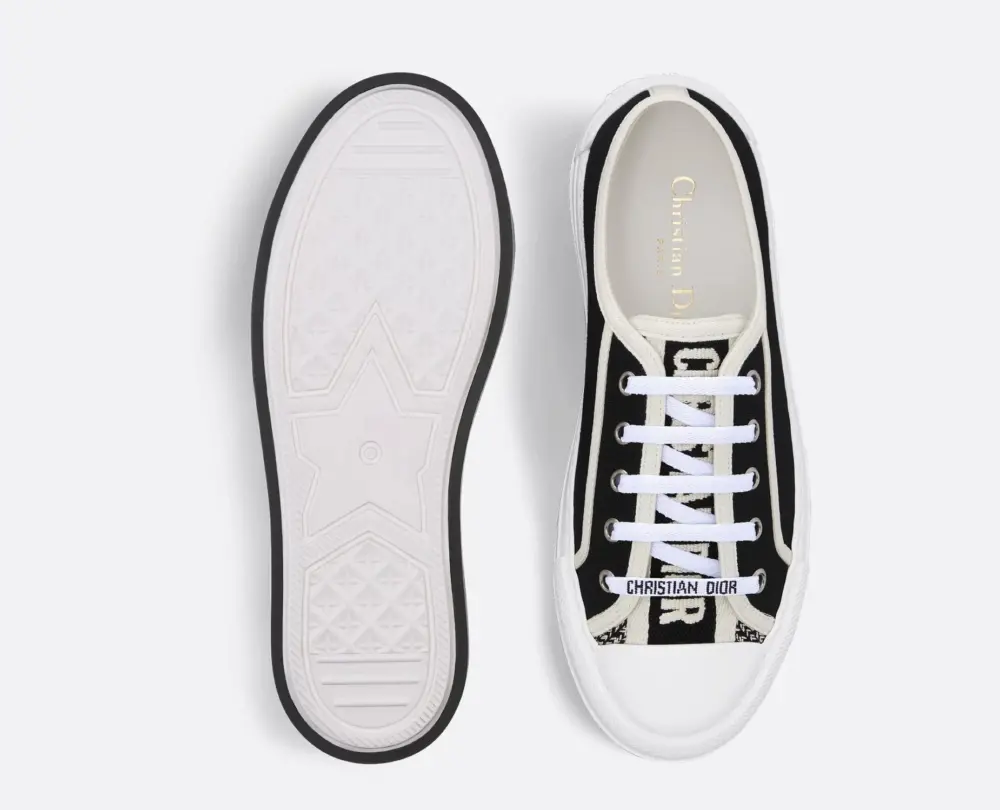 Giày Dior Walk’n’Dior Platform Sneaker ‘Black’ KCK386CVY-S900 - Ảnh 2