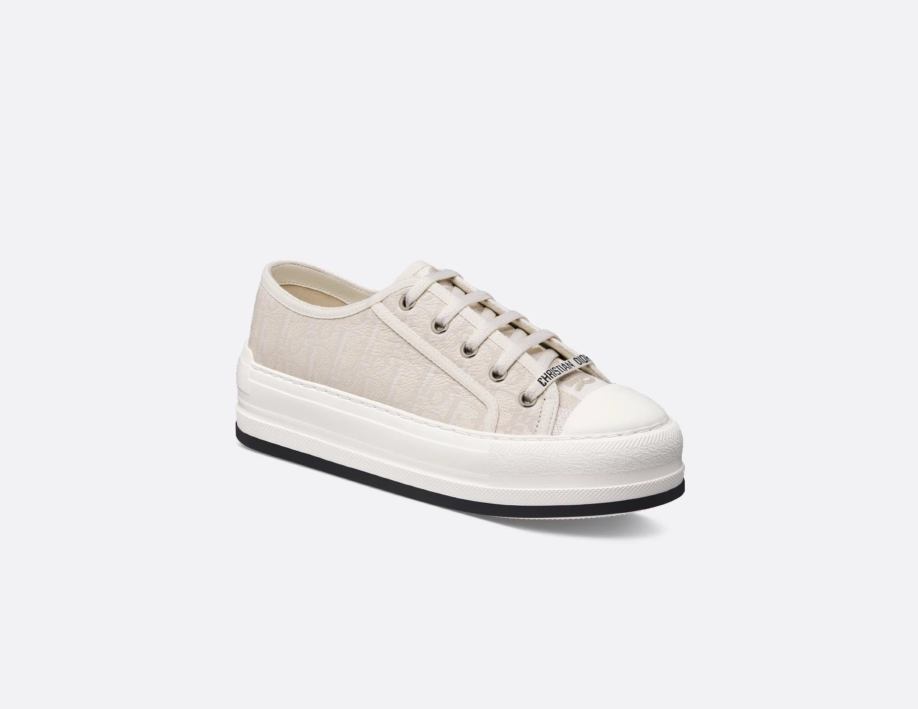 Giày Dior Walk’n’Dior Platform Sneaker ‘White’ KCK409OLY-S03W - Ảnh 4