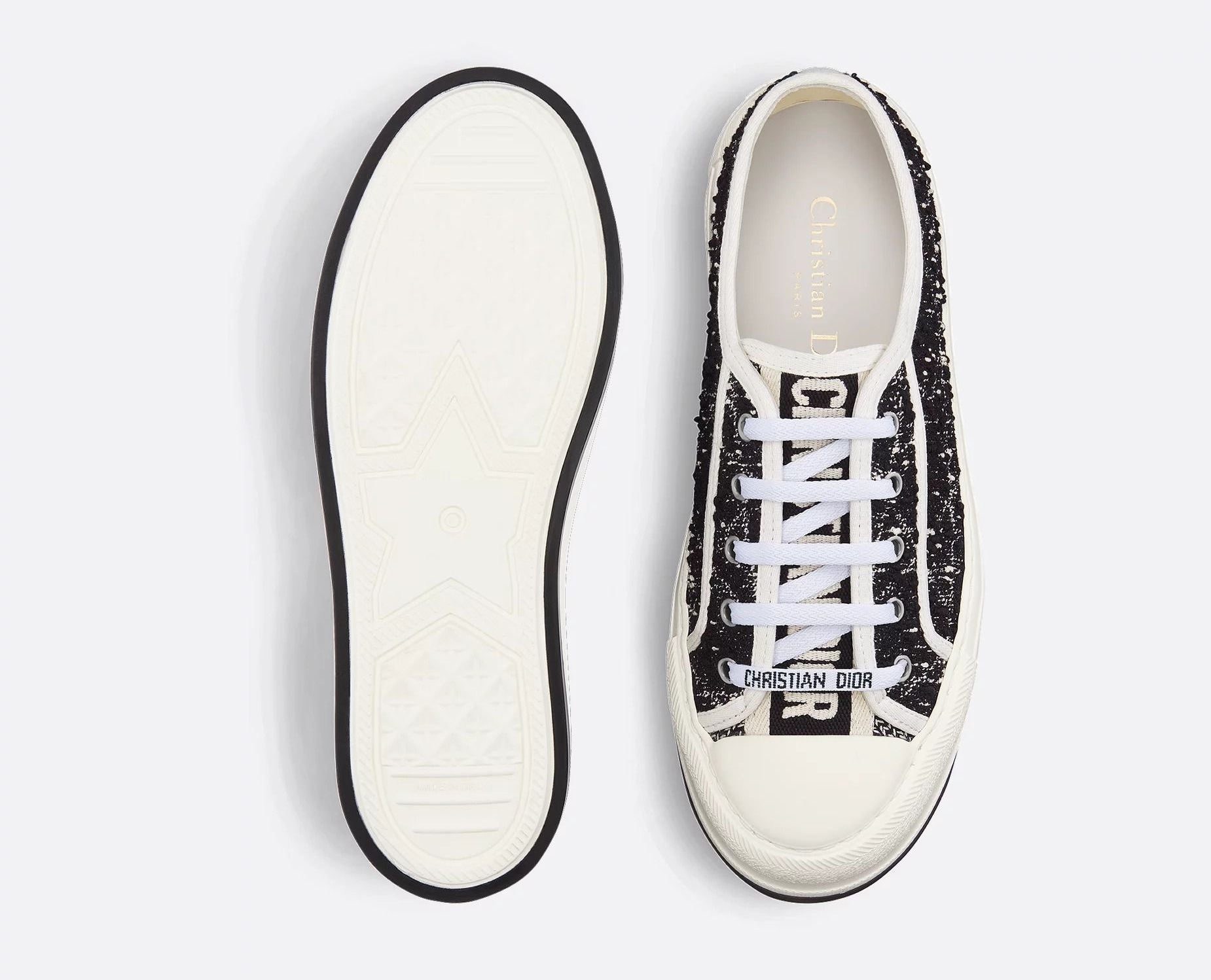 Giày Dior Walk’n’Dior Platform Sneaker ‘Black’ KCK386CTW-S17X - Ảnh 2