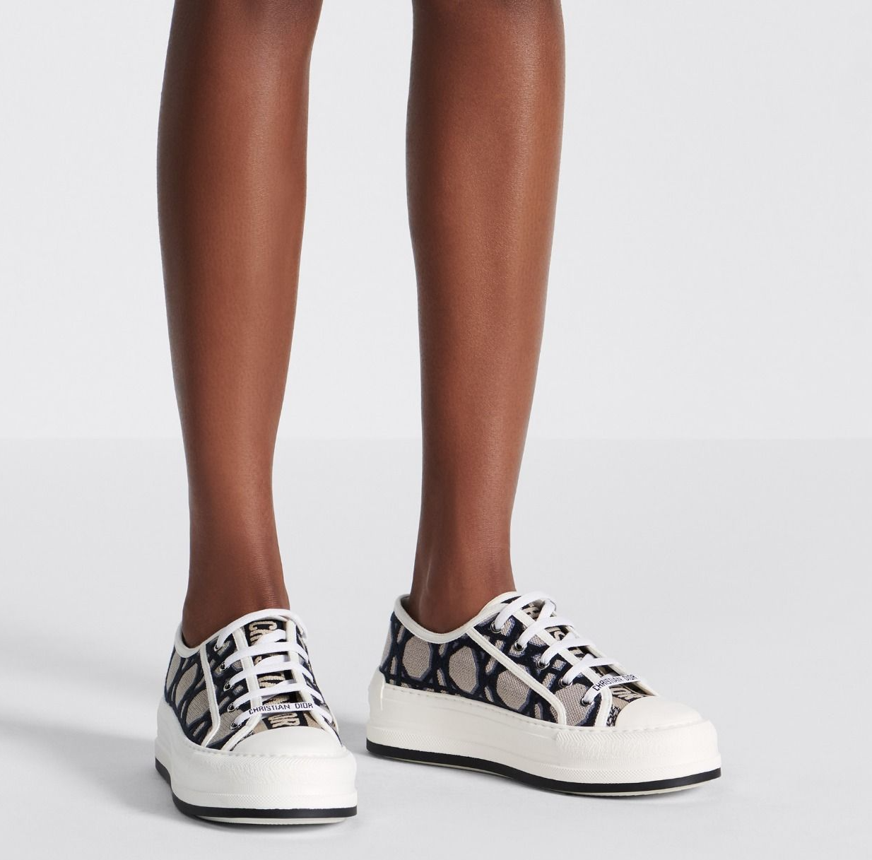 Alternative view of Giày Dior Walk’N’Dior Platform Sneaker ‘Beige’ KCK385MCY-S56B