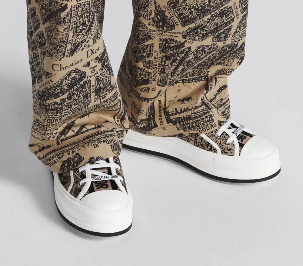 Giày Dior Walk’n’Dior Platform Sneaker ‘Beige’ KCK385KPY-S37U - Ảnh 2