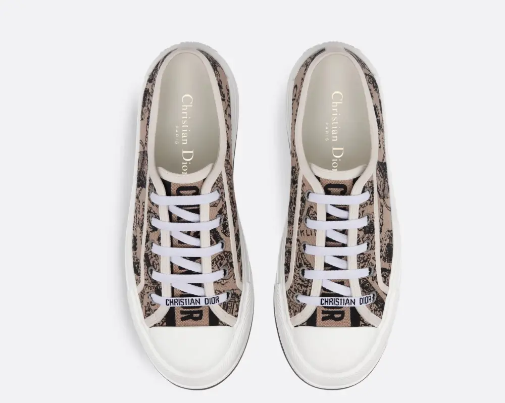 Giày Dior Walk’n’Dior Platform Sneaker ‘Beige’ KCK385KPY-S37U - Ảnh 3