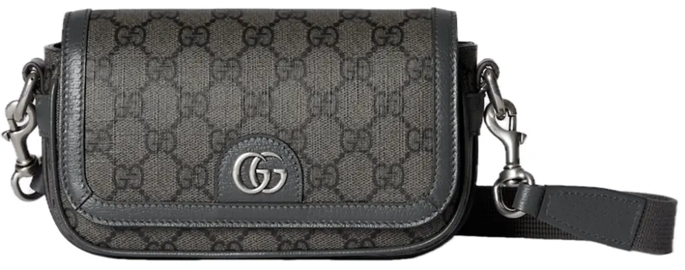 Túi Gucci Ophidia Super Mini Shoulder Bag ‘Grey’ 795466-2ZGMN-1244
