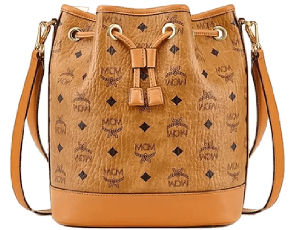 Túi MCM Dessau Drawstring Bag In Visetos ‘Beige’ MWDCSDU02CO001