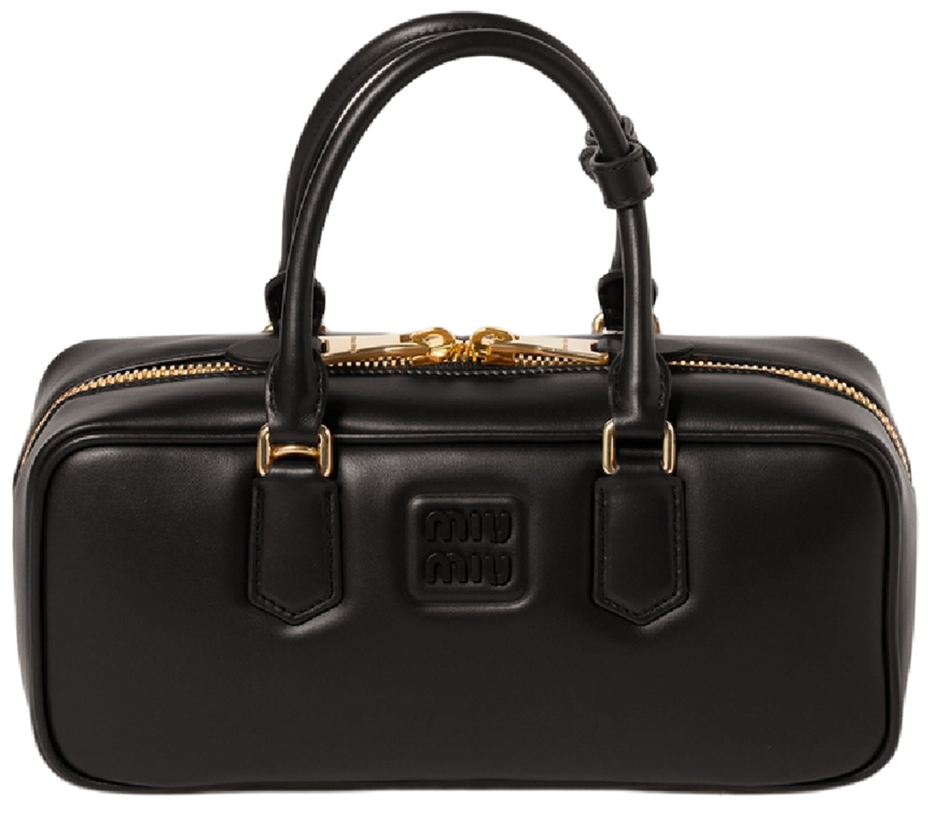 Túi Miu Miu Arcadie Leather Bag ‘Black’ 5BB148-2CR3-F0002-V-OON