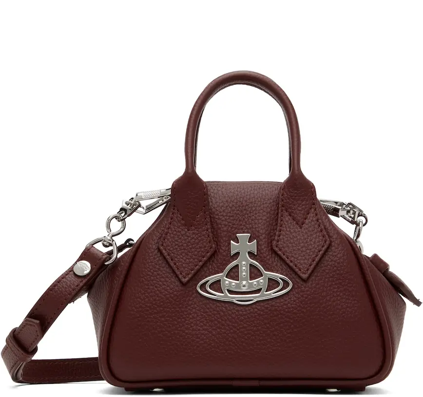 Alternative view of Túi Vivienne Westwood Mini Yasmine Bag ‘Burgundy’ 8050889989103