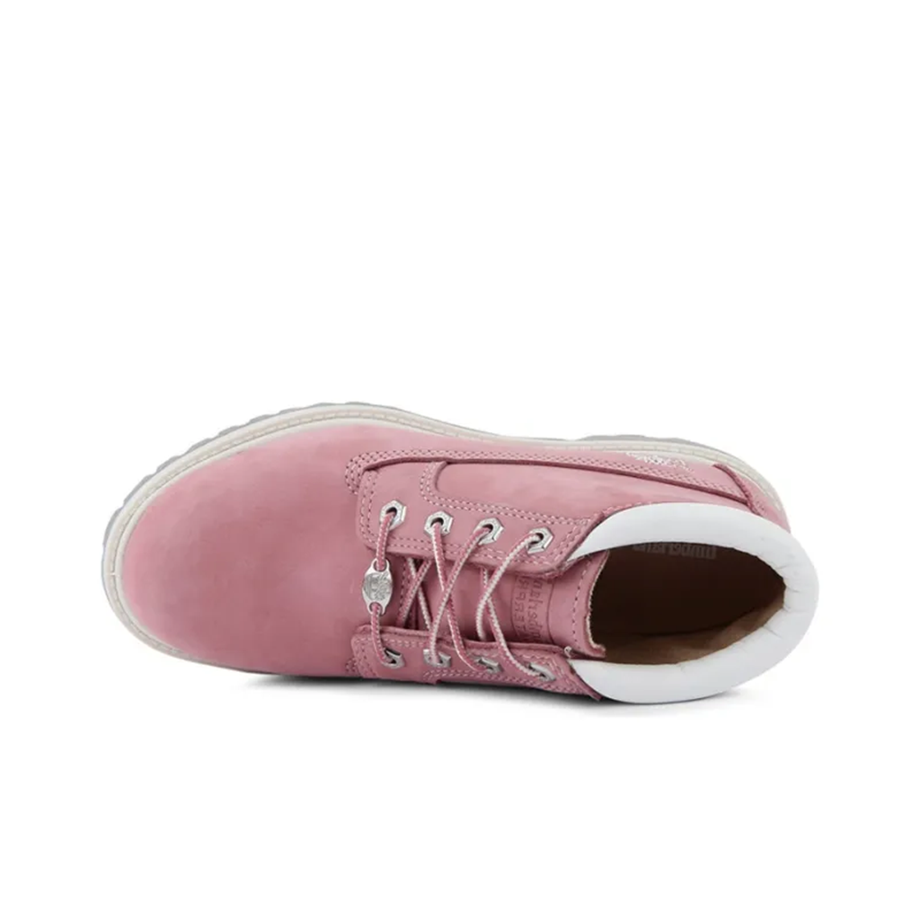 Giày Timberland Nellie Waterproof Chukka Wide Fit Boots 'Pink Nubuck' 23308 - Ảnh 3