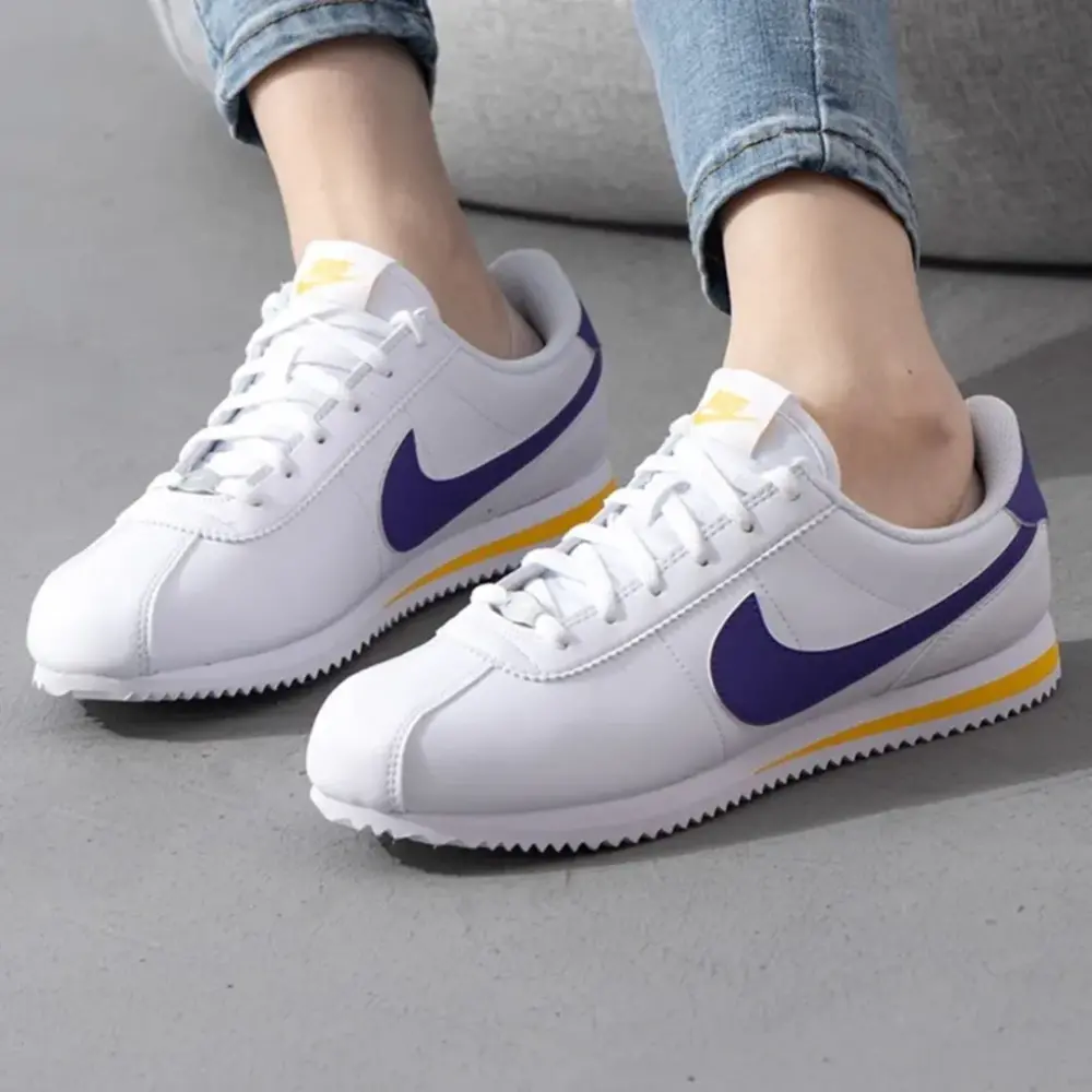 Alternative view of Giày Nike Cortez GS ‘Lakers’ DM0950-105