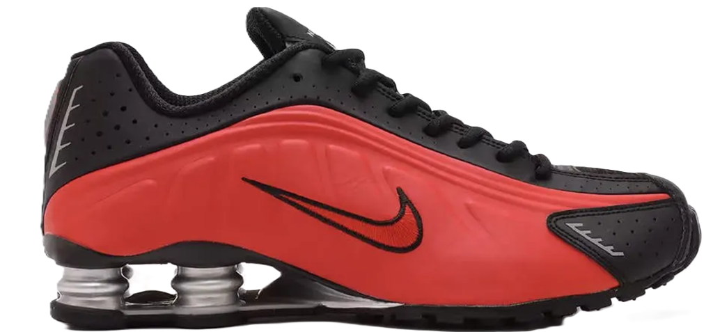 Giày Nike Shox R4 'Red Black Metallic Silver' HQ1988-600