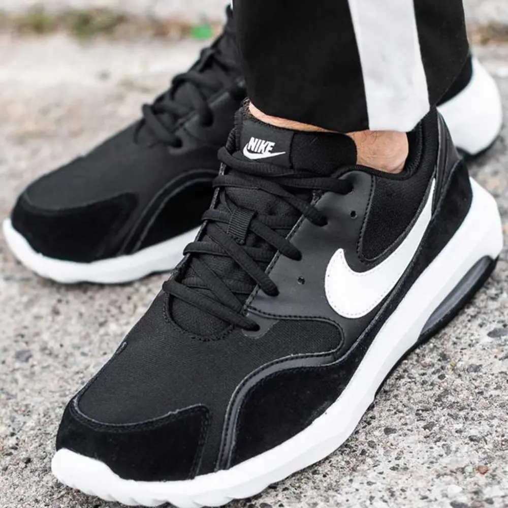 Alternative view of Giày Air Max Nostalgic 'Black White' 916789-001