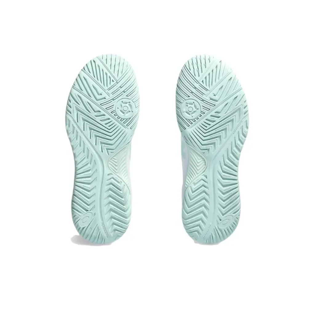 Alternative view of Giày Asics Gel Dedicate 8 GS 'White Pale Blue' 1044A077-102