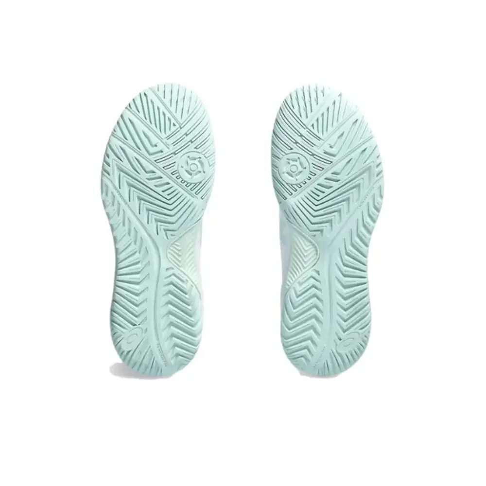 Alternative view of Giày Asics Gel Dedicate 8 GS 'White Pale Blue' 1044A077-102