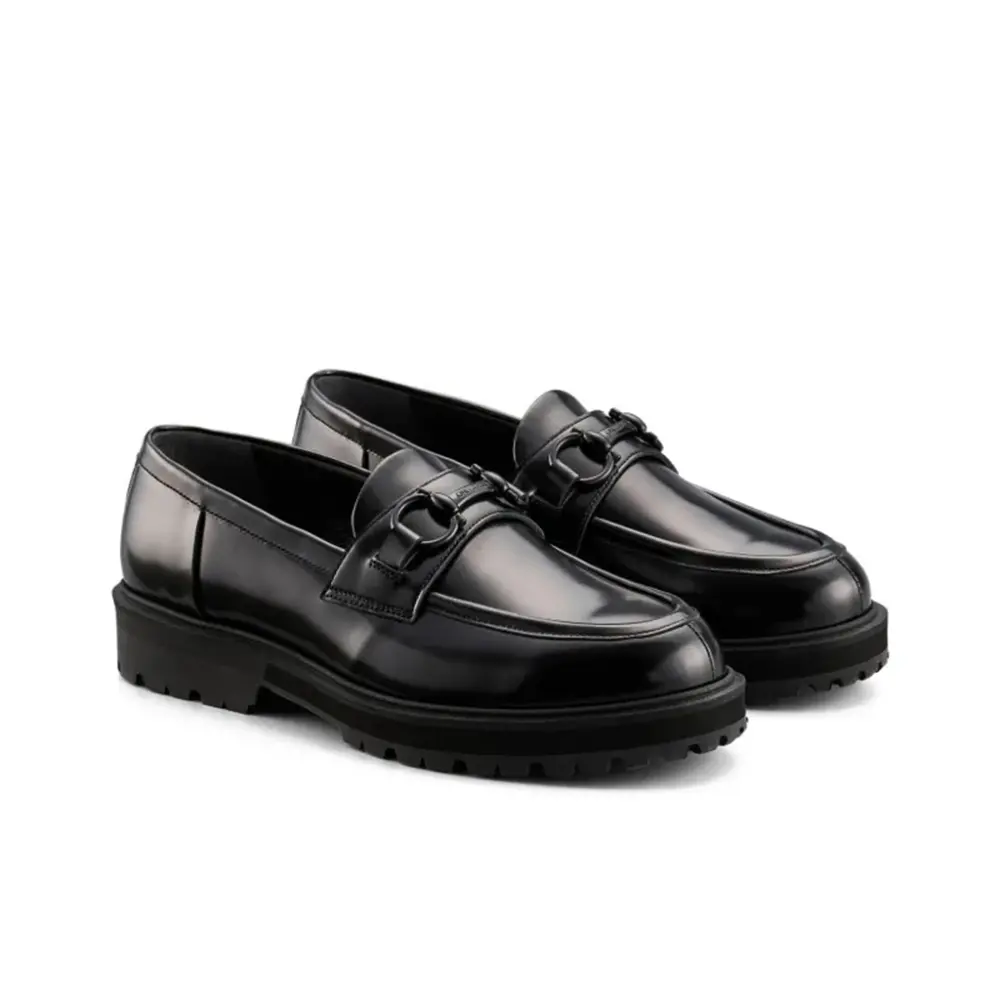 Giày Onitsuka Tiger Loafers 'Black' 1182A641-001 - Ảnh 5