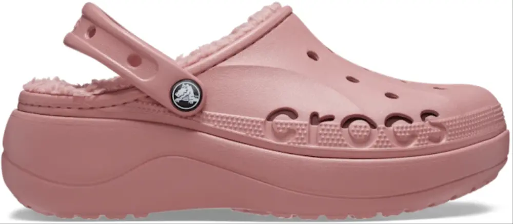 Dép Crocs Classic Platform Lined Clog ‘Pink’ 208708-682