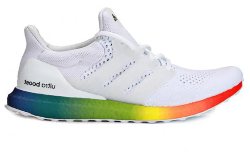 Giày Adidas Ultraboost 20 ‘Rainbow White’ FY2299