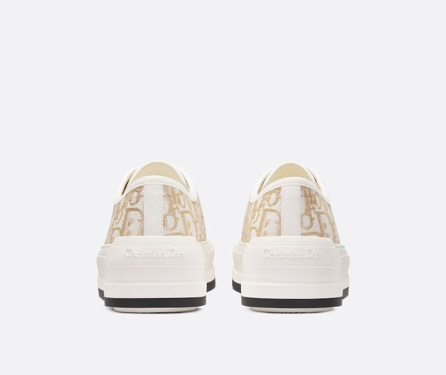 Giày Dior Walk’N’Dior Platform Sneaker ‘Gold Tone’ KCK385OBL-S49K - Ảnh 3
