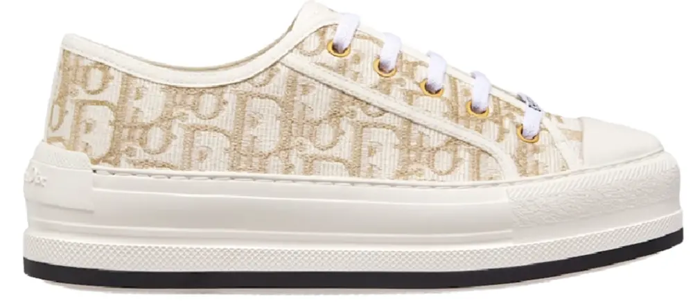 Giày Dior Walk’N’Dior Platform Sneaker ‘Gold Tone’ KCK385OBL-S49K