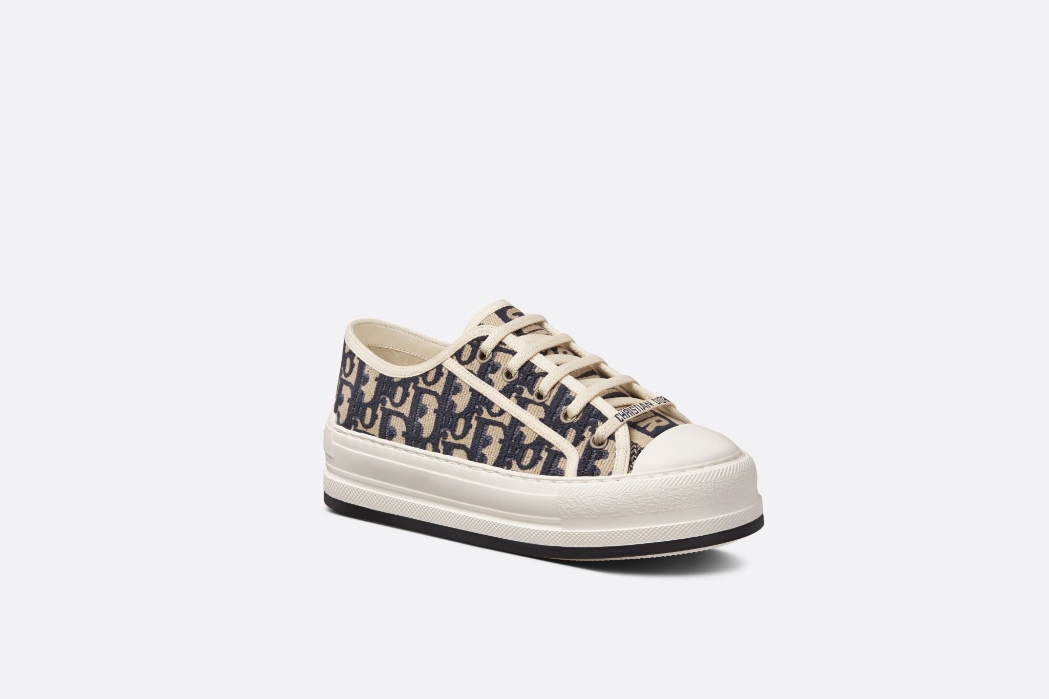 Giày Dior Walk’N’Dior Platform Sneaker ‘Deep Blue’ KCK385OBE-S56B - Ảnh 4